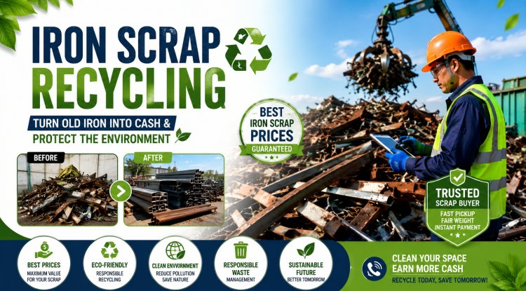 Iron Scrap Recycling: Sell Iron Scrap at the Best Price | Scrapar